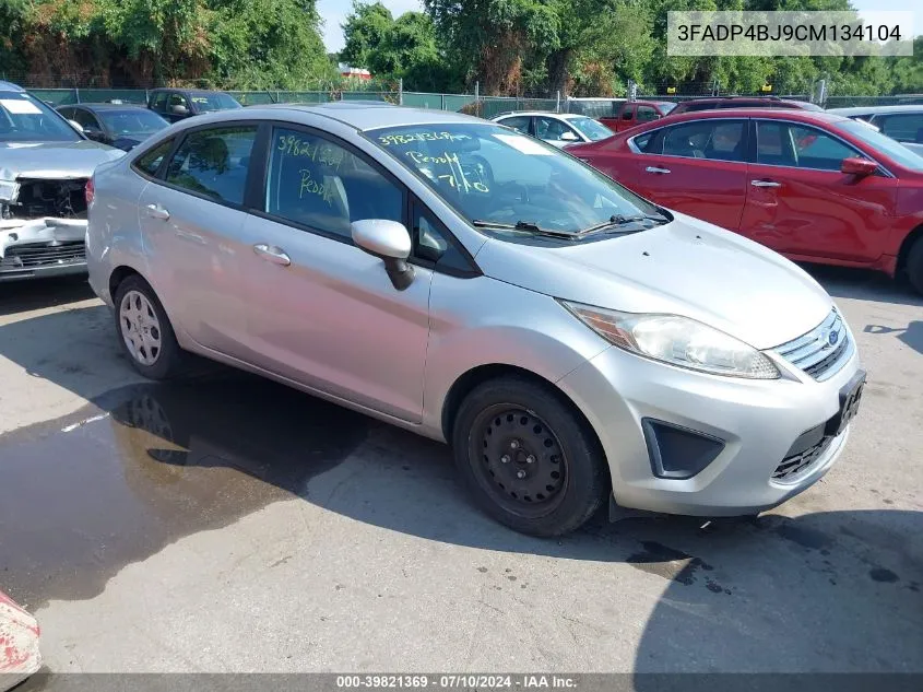 2012 Ford Fiesta Se VIN: 3FADP4BJ9CM134104 Lot: 39821369