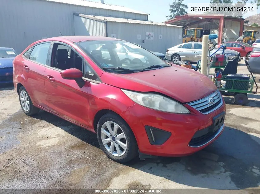 3FADP4BJ7CM154254 2012 Ford Fiesta Se