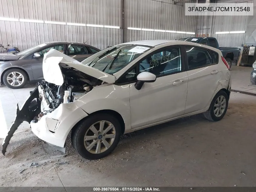 3FADP4EJ7CM112548 2012 Ford Fiesta Se