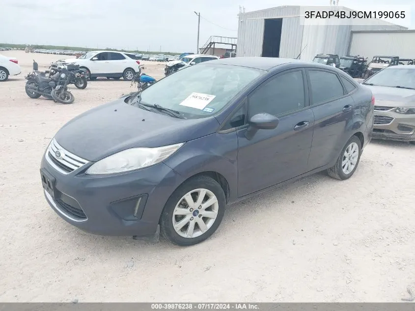 2012 Ford Fiesta Se VIN: 3FADP4BJ9CM199065 Lot: 39876238