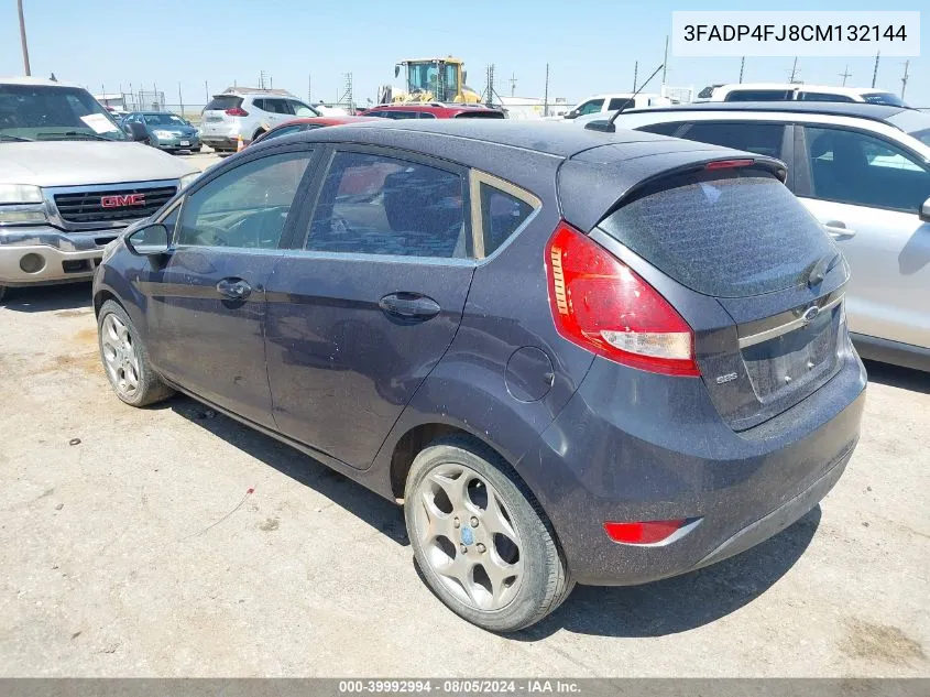 3FADP4FJ8CM132144 2012 Ford Fiesta Ses