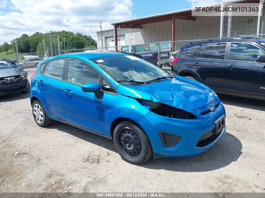 3FADP4EJ6CM101363 2012 Ford Fiesta Se