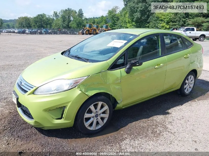 3FADP4BJ7CM157493 2012 Ford Fiesta Se