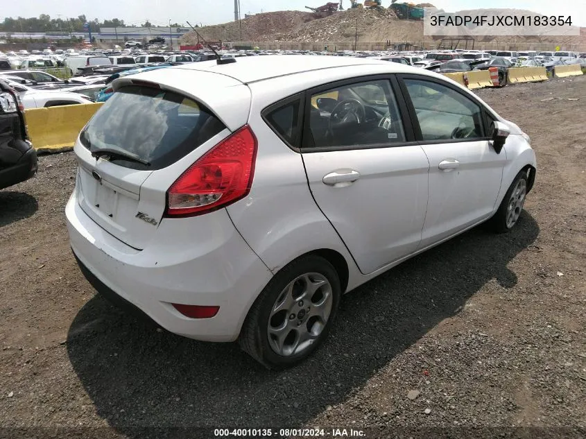 3FADP4FJXCM183354 2012 Ford Fiesta Ses