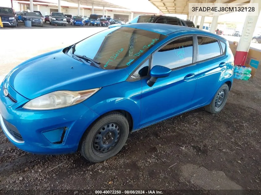 2012 Ford Fiesta Se VIN: 3FADP4EJ8CM132128 Lot: 40072250