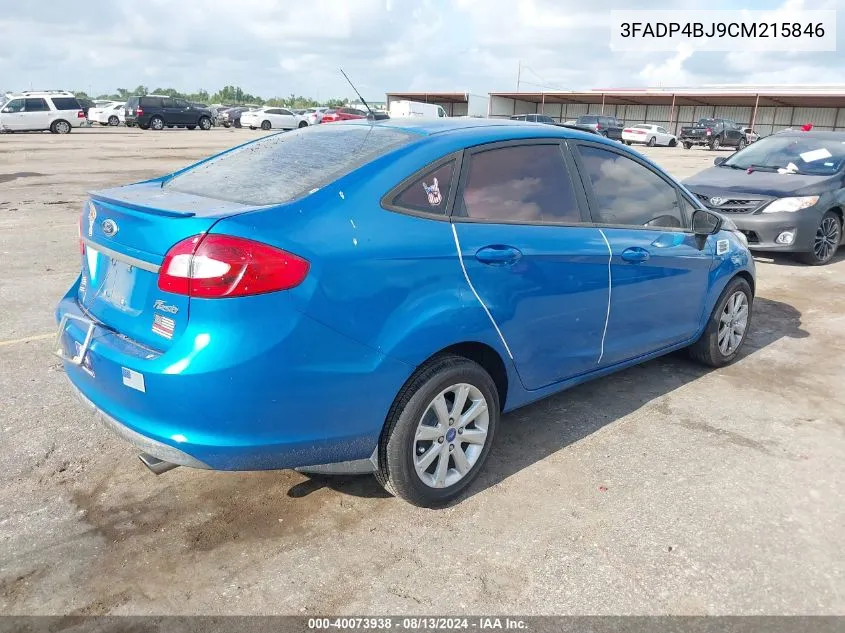 3FADP4BJ9CM215846 2012 Ford Fiesta Se