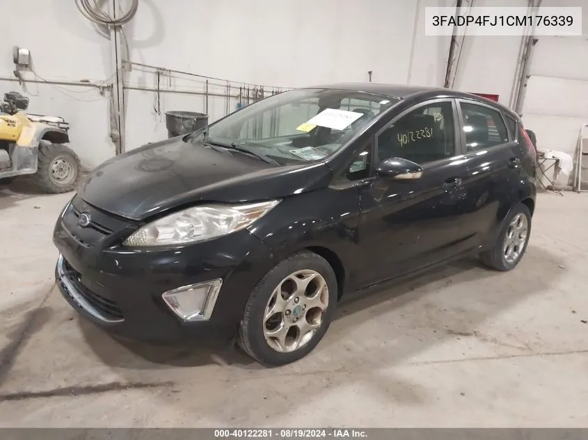 2012 Ford Fiesta Ses VIN: 3FADP4FJ1CM176339 Lot: 40122281