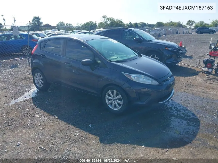 3FADP4EJXCM187163 2012 Ford Fiesta Se