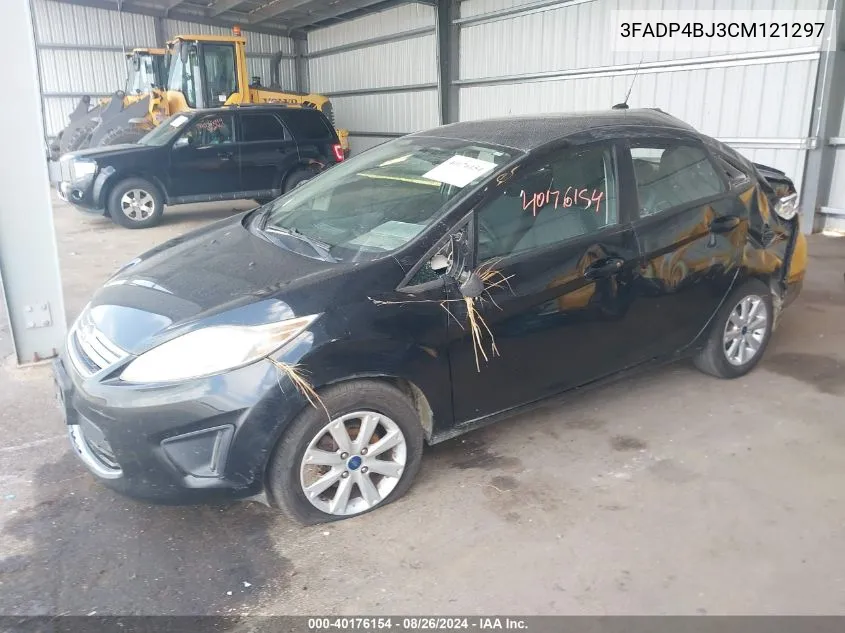 2012 Ford Fiesta Se VIN: 3FADP4BJ3CM121297 Lot: 40176154