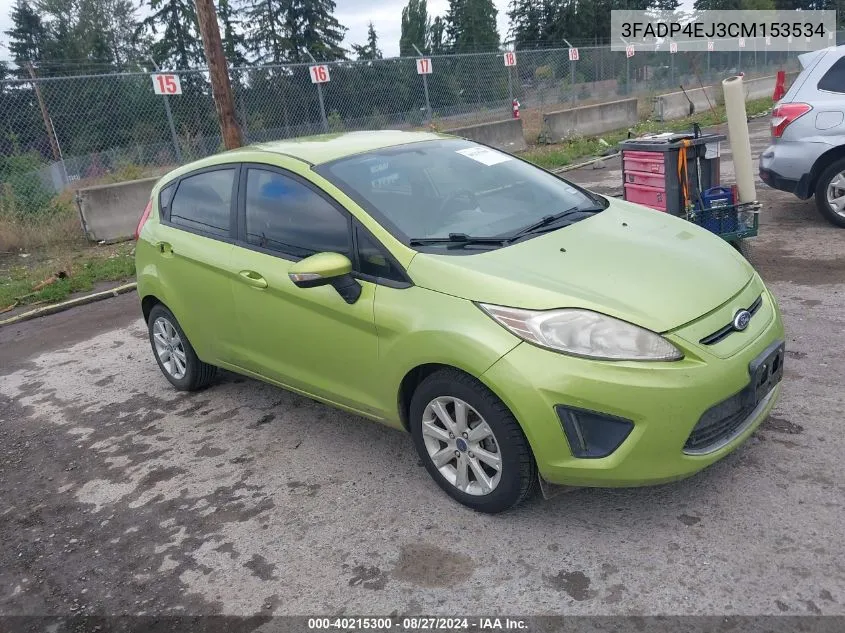 3FADP4EJ3CM153534 2012 Ford Fiesta Se