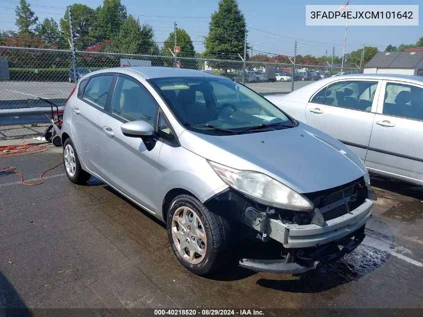 2012 Ford Fiesta Se VIN: 3FADP4EJXCM101642 Lot: 40218520