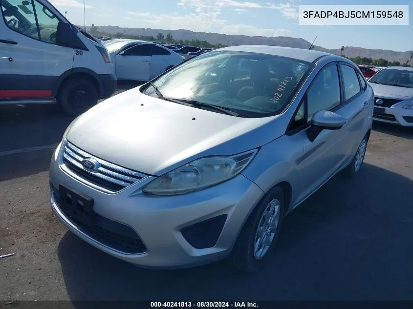 3FADP4BJ5CM159548 2012 Ford Fiesta Se