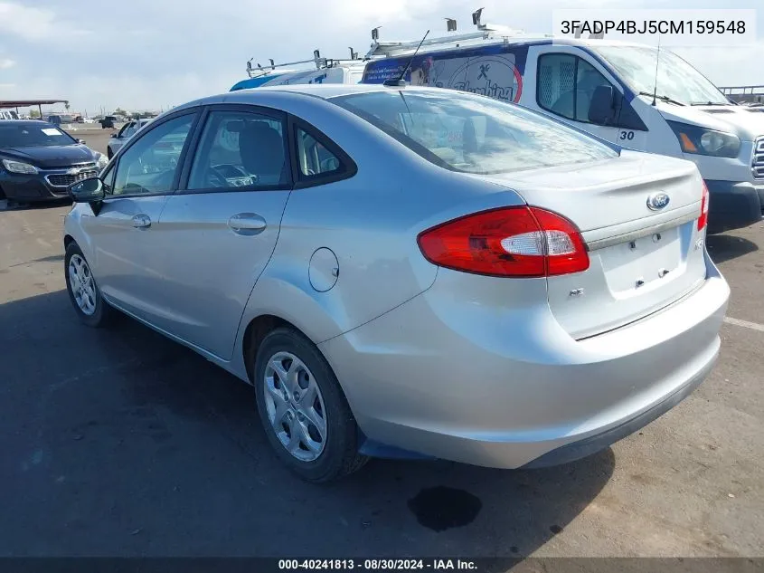 2012 Ford Fiesta Se VIN: 3FADP4BJ5CM159548 Lot: 40241813