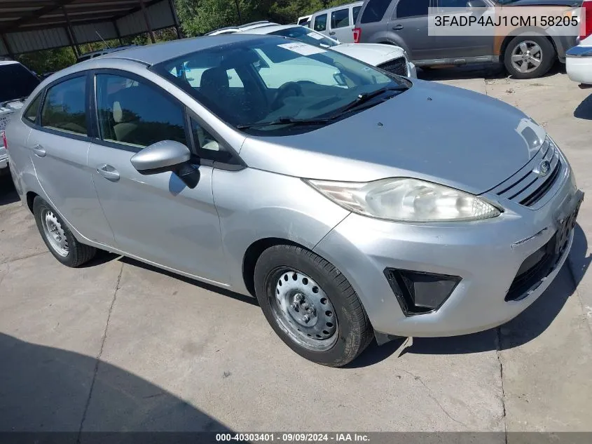 3FADP4AJ1CM158205 2012 Ford Fiesta S