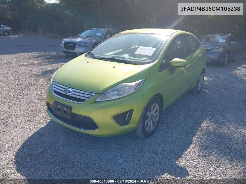 3FADP4BJ6CM105238 2012 Ford Fiesta Se