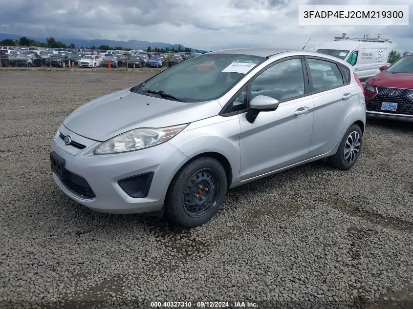 3FADP4EJ2CM219300 2012 Ford Fiesta Se