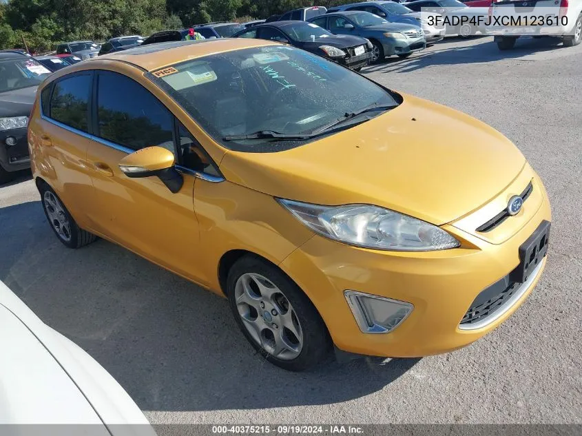 3FADP4FJXCM123610 2012 Ford Fiesta Ses