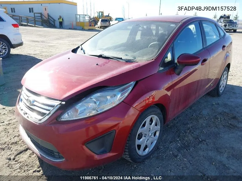 2013 Ford Fiesta Se VIN: 3FADP4BJ9DM157528 Lot: 11986761