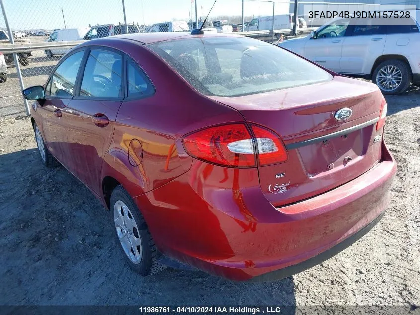 3FADP4BJ9DM157528 2013 Ford Fiesta Se