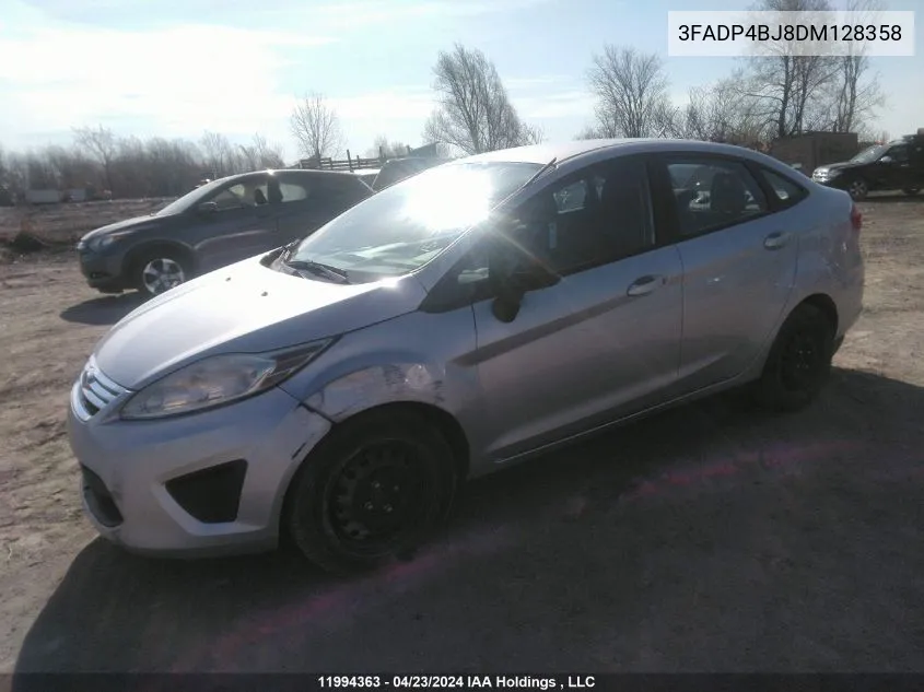 3FADP4BJ8DM128358 2013 Ford Fiesta Se