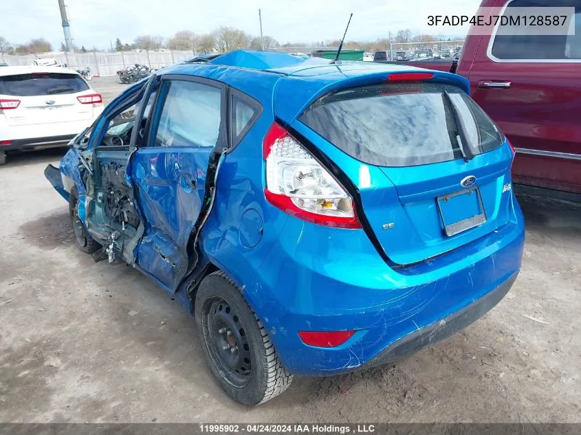 3FADP4EJ7DM128587 2013 Ford Fiesta Se