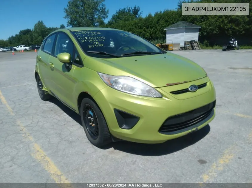 3FADP4EJXDM122105 2013 Ford Fiesta Se