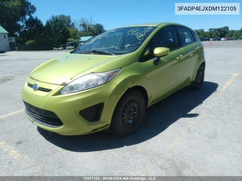 3FADP4EJXDM122105 2013 Ford Fiesta Se