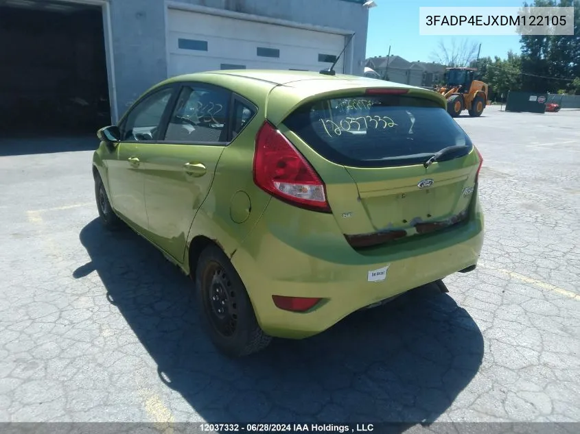 3FADP4EJXDM122105 2013 Ford Fiesta Se