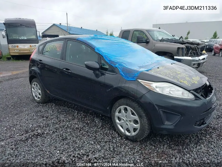 2013 Ford Fiesta Se VIN: 3FADP4EJ3DM211336 Lot: 12047155