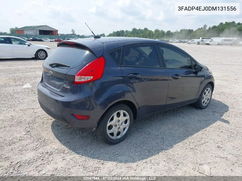 2013 Ford Fiesta Se VIN: 3FADP4EJ0DM131556 Lot: 12047944