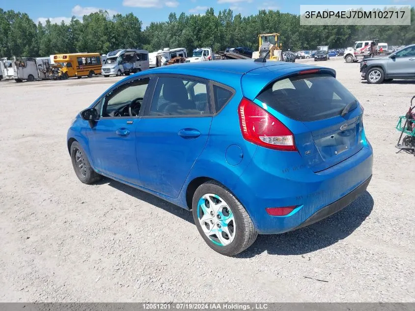 3FADP4EJ7DM102717 2013 Ford Fiesta