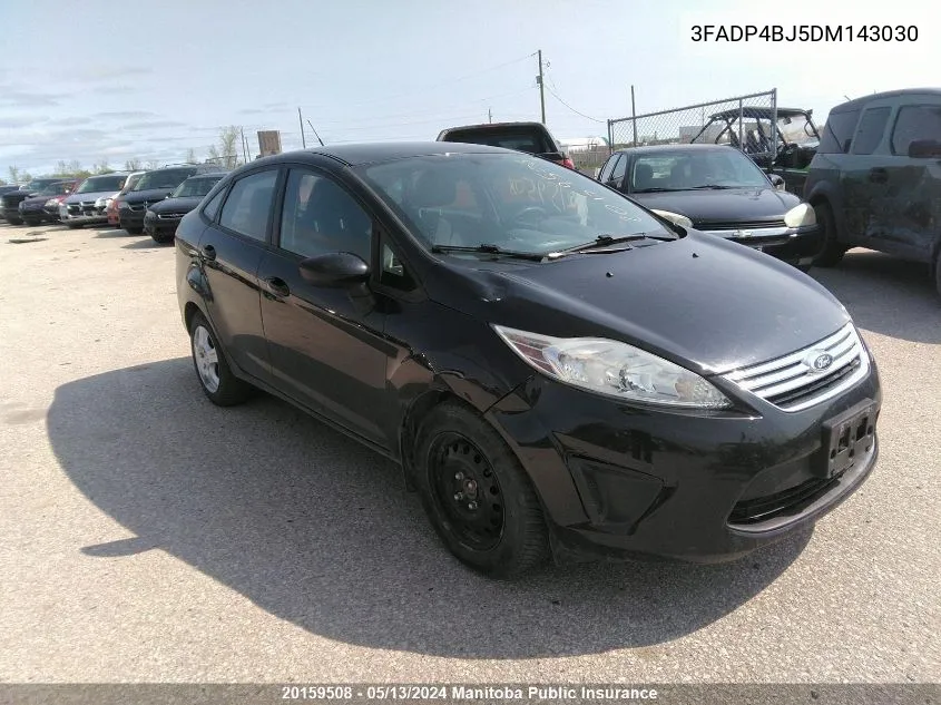 2013 Ford Fiesta Se VIN: 3FADP4BJ5DM143030 Lot: 20159508