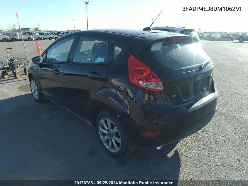 3FADP4EJ8DM106291 2013 Ford Fiesta Se