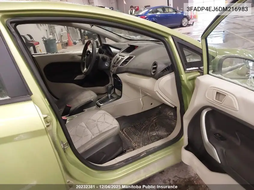 3FADP4EJ6DM216983 2013 Ford Fiesta Se