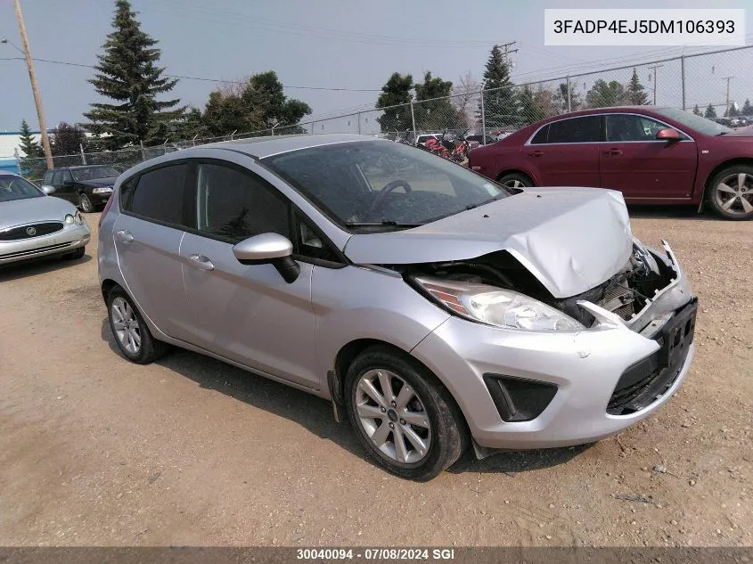 2013 Ford Fiesta Se VIN: 3FADP4EJ5DM106393 Lot: 30040094