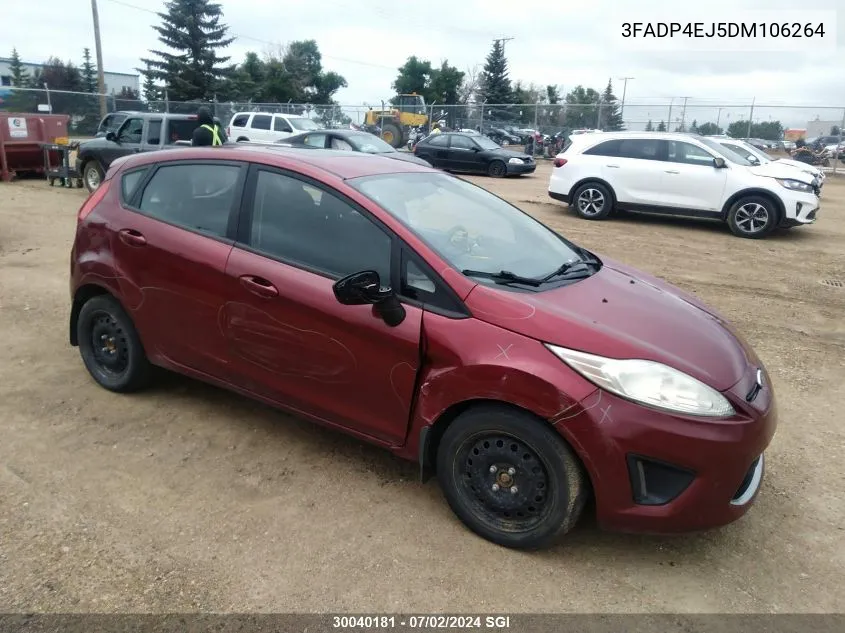 2013 Ford Fiesta Se VIN: 3FADP4EJ5DM106264 Lot: 30040181