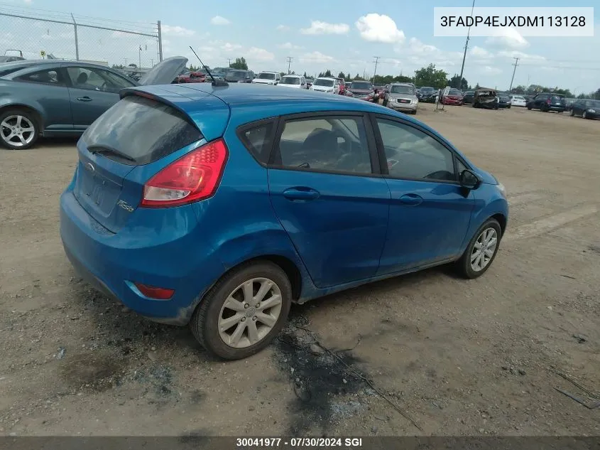 3FADP4EJXDM113128 2013 Ford Fiesta Se