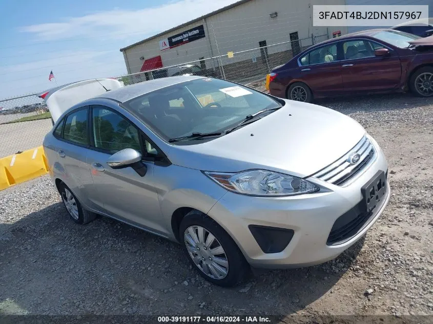 3FADT4BJ2DN157967 2013 Ford Fiesta Se