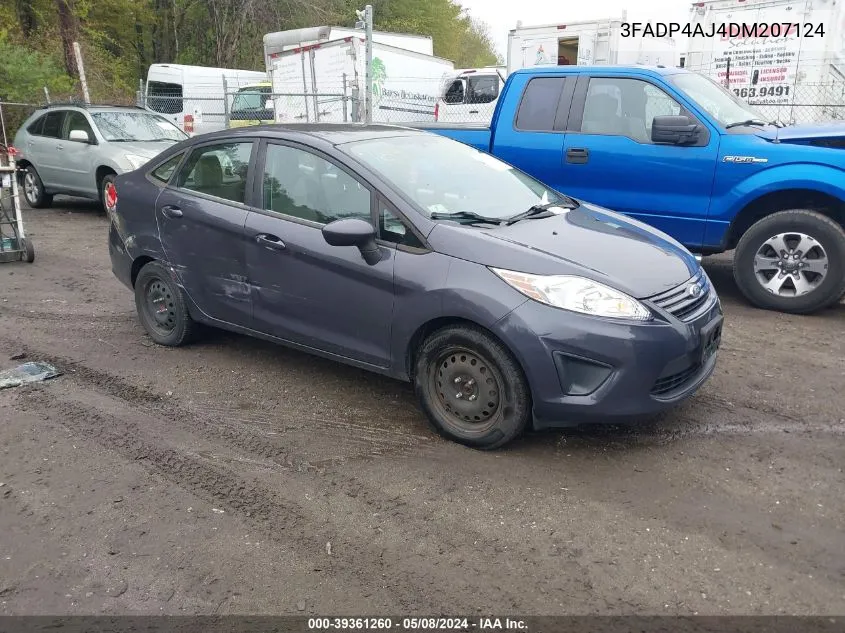 2013 Ford Fiesta S VIN: 3FADP4AJ4DM207124 Lot: 39361260