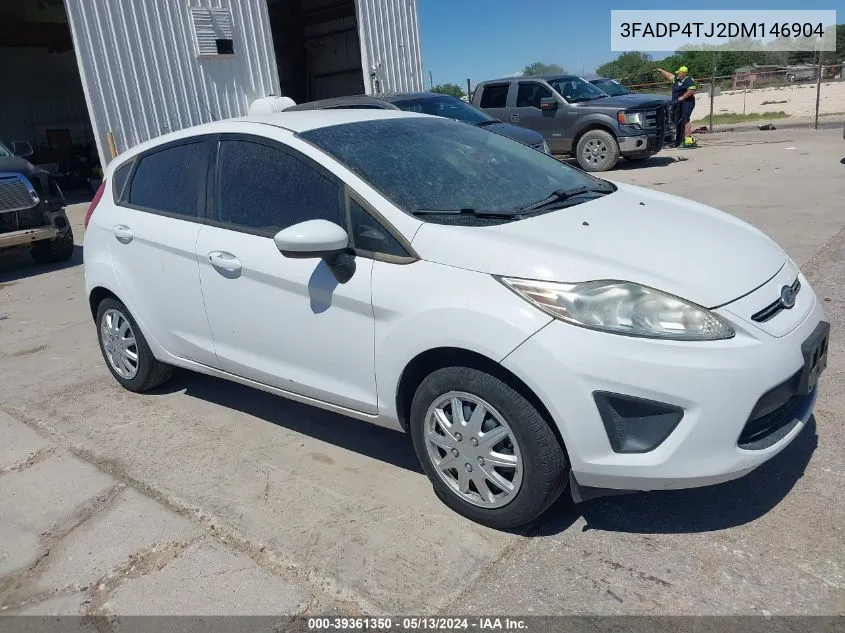 2013 Ford Fiesta S VIN: 3FADP4TJ2DM146904 Lot: 39361350