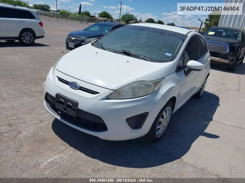 2013 Ford Fiesta S VIN: 3FADP4TJ2DM146904 Lot: 39361350