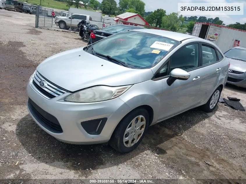 2013 Ford Fiesta Se VIN: 3FADP4BJ2DM153515 Lot: 39388155