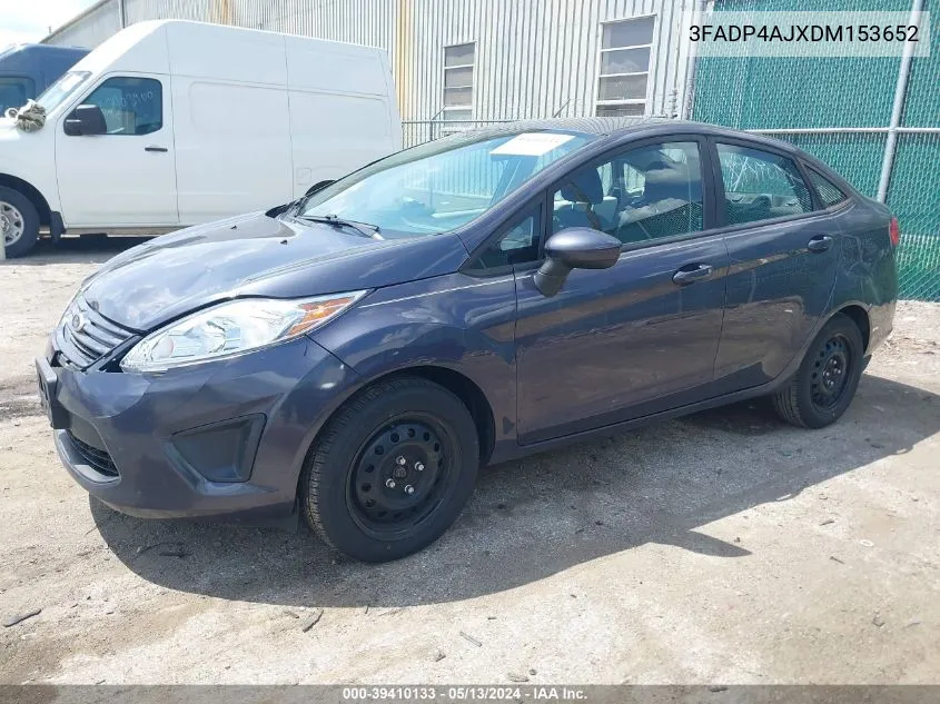 3FADP4AJXDM153652 2013 Ford Fiesta S