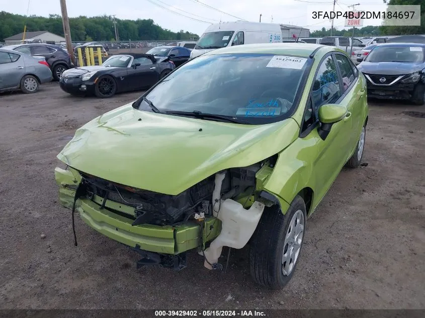 3FADP4BJ2DM184697 2013 Ford Fiesta Se