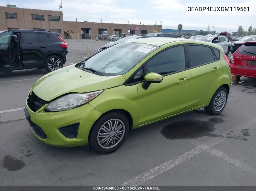 3FADP4EJXDM119561 2013 Ford Fiesta Se