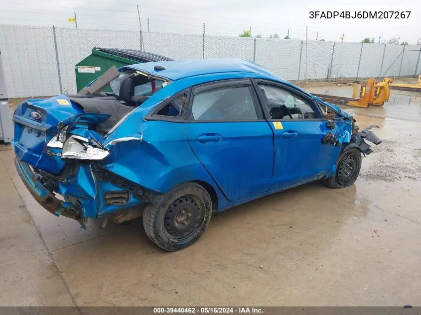 3FADP4BJ6DM207267 2013 Ford Fiesta Se