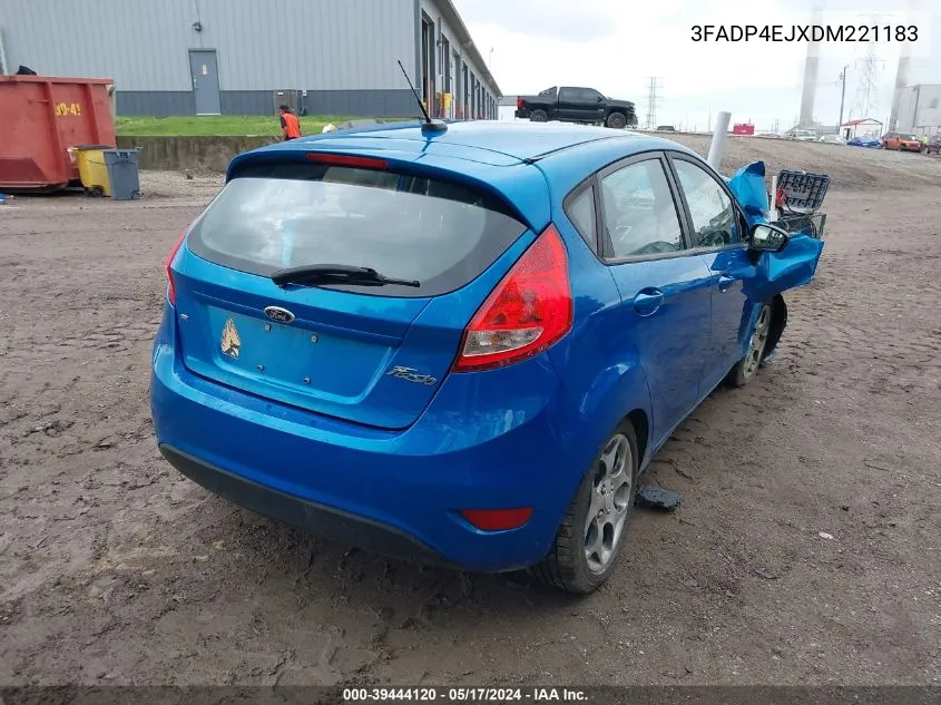 3FADP4EJXDM221183 2013 Ford Fiesta Se