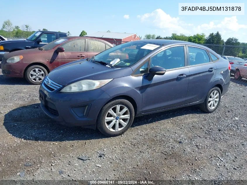 2013 Ford Fiesta Se VIN: 3FADP4BJ5DM131878 Lot: 39460141