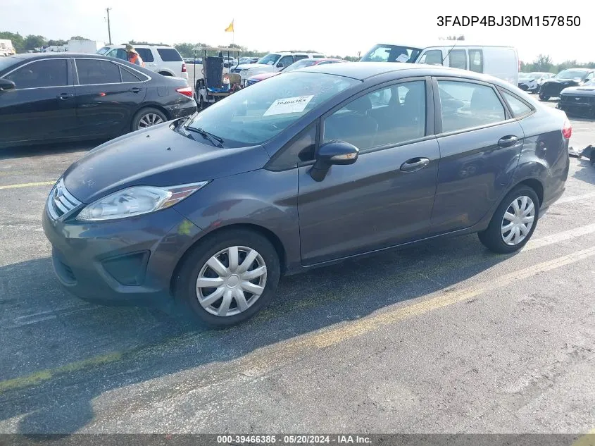 3FADP4BJ3DM157850 2013 Ford Fiesta Se