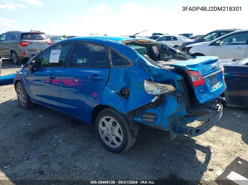 3FADP4BJ2DM218301 2013 Ford Fiesta Se